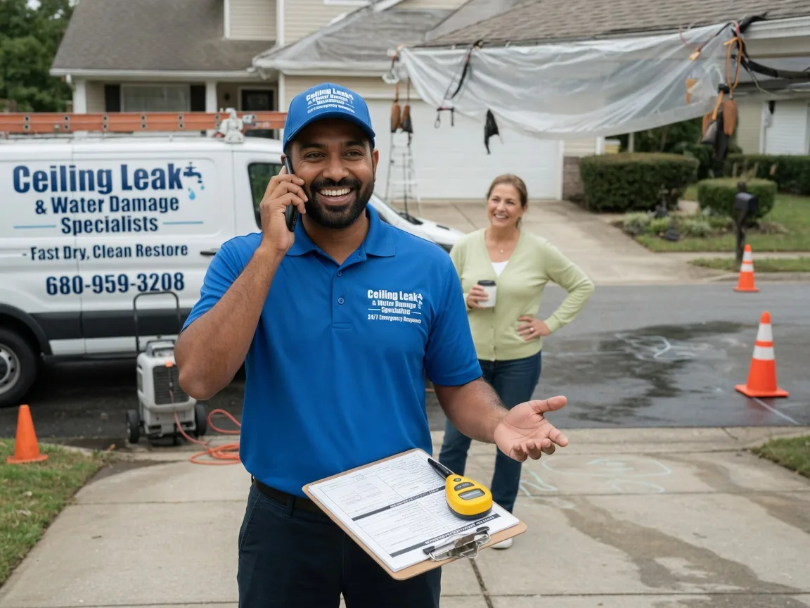 Ceiling Leak Cleanup Stuart, NE FAQs